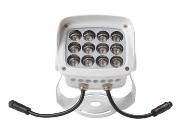 Aluminiowe zewnętrzne reflektory LED 12 Watt Biały Jade Square Wodoodporny IP65