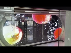 LED wyświetlacz Wysokiej jasności Przejrzysty LED Digital Signage do samoobsługi Reklama biznesowa