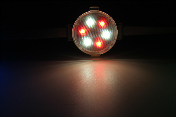 IP67 Oświetlenie punktowe LED 1,8 W DC15V 40 mm Smd3535 DMX512 3RGB + 3W Sygnał Pikselowe źródło światła punktowego