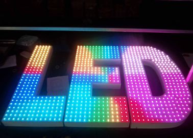 Oświetlenie zewnętrzne LED Reklama listowa Reklama LED dla firmy, 1 metr wysoki