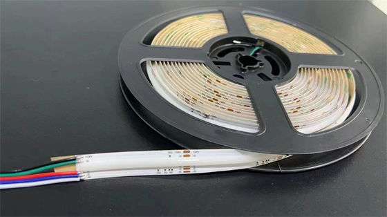 High Brightness Led Flexible Strip Light Neon Sign DC12V 10W / M RGB DC512