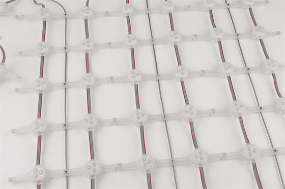 Intelligent LED Grid Screen Panoramic 3D Outdoor Waterproof Acrylic Integrated Architectural Landscape Light