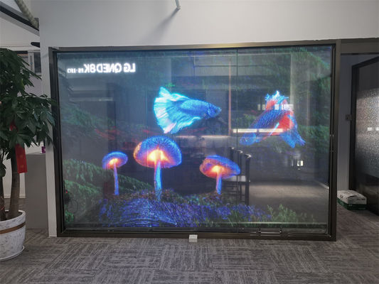 P6 High Brightness LED Transparent Film Screen Indoor Transparent Screen