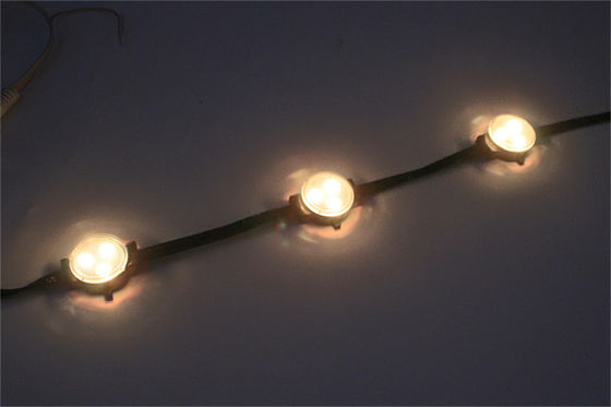 Indoor / Outdoor 1W DC12V RGBW 30mm LED Point Light Source Waterproof LED Module