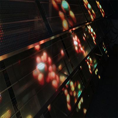 Miracle Bean Flexible P6.25 LED Transparent Film Screen for Indoor Use