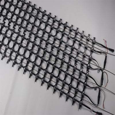 LED Mesh Display Screen Full Color Flexible P50 Waterproof Led Mesh Screen