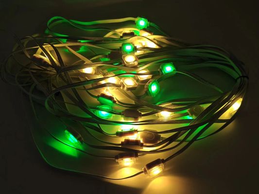 Twinklight Decorative Christmas Outdoor Smart Pixel Led Light Strip RGBW Point Light Source Permanent Eave Lights