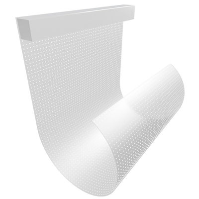 DC5V Voltage P10 LED Transparent Film Screen for Indoor Glass Shopping Mall Video Wall