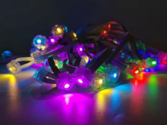 Bluetooth Christmas Outdoor Decoration Light 12 Volt RGB IC LED IP67 Waterproof Permanent Holiday Outdoor Eaves Light