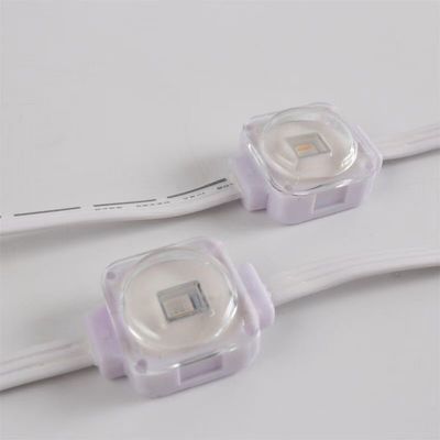 Miracle Bean RGB Colorful LED Pixel Square Eaves Light DC24V 1.5W With Changeable Emitting Color