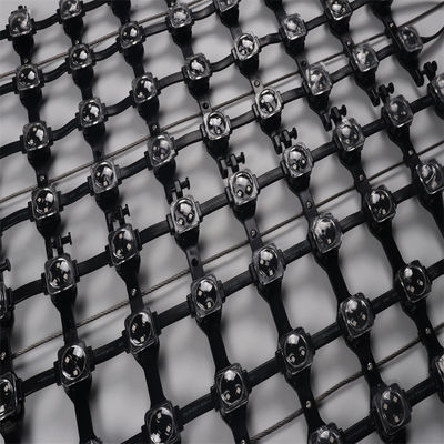 DC12V Work Volt LED Mesh Screen for Outdoor Waterproof Advertising