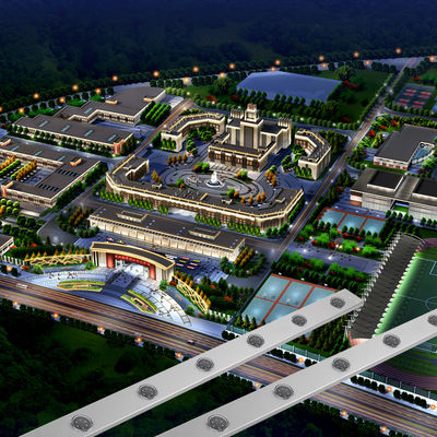 Customization 30mm 40mm DMX LED RGB Point Lights Aluminum Profile IP67 Waterproof for Permanent Lighting