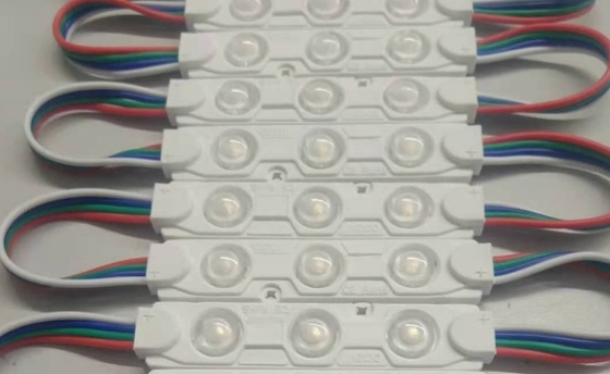 12V Mini LED Modules  3LED SMD 2835 0.48W Cold White with Lens Ultra Small Mini LED for Led Sign Billboard
