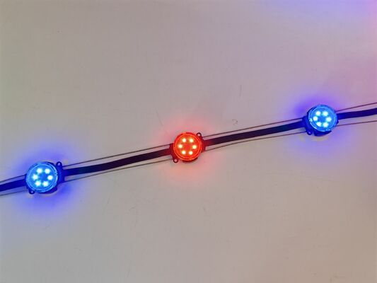LED Point Light Source  Outdoor IP67 12V 1W Long Distance Waterproof 40mm Pixel RGB