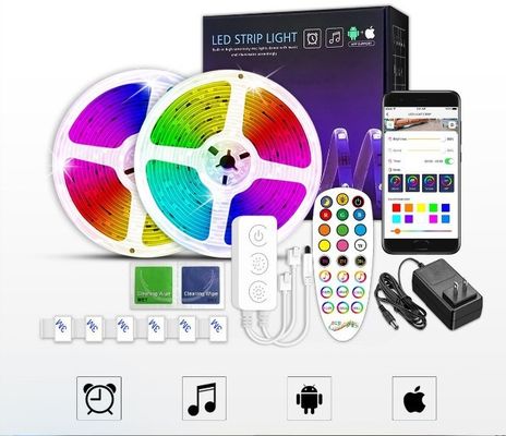 Led Strip Kit Wifi Bluetooth Amazon Alexa Google Home Flexible RGB LED Strip