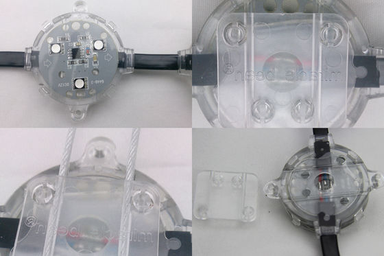 Steel Wire installation 45mm Light RGB IC SM16716 Waterproof IP67