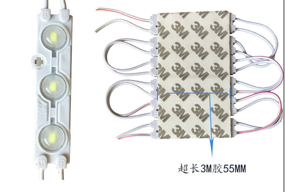 Moduł świetlny LED 1,5 W 3 Soczewki wtryskowe LED 2835 5730 Moduł LED SMD