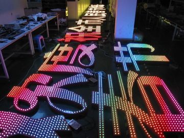 IP67 12mm 5V RGB w pełnym kolorze, moduły LED Oświetlenie reklam zewnętrznych