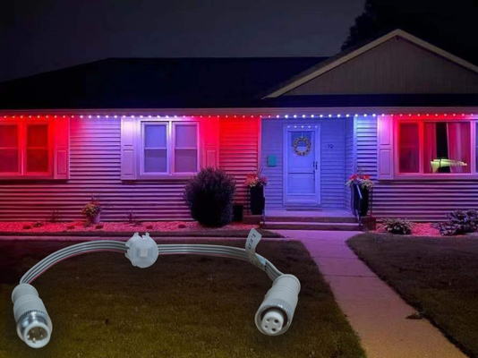20MM 30MM stałe światło świąteczne 5050 Rgb Rgbw 1903 2904 IC Led Pixel Point Smart Home zewnętrzne oświetlenie świąteczne