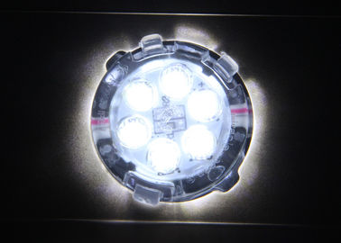 Zielony 30mm IP67 6 Led Pixel String Lights DC24V 0.6W Z Taiwan Epistar