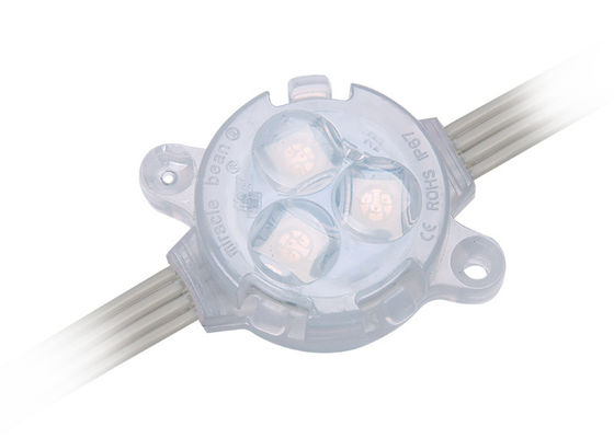30mm 12V Wodoodporne światło punktowe LED IP67 z kątem świecenia 120 stopni, wykonane z materiału PC
