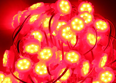 Red Epistar 30mm Zewnętrzny moduł LED Point Light 5730 LED Sign Module 100LM / W