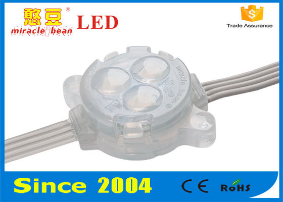 30mm 12V SMD3535 RGBW IP67 Wodoodporne światło punktowe LED z kątem świecenia 120° i materiałem PC odpornym na promieniowanie UV