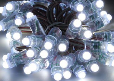 DC5V 0.3w Nadajnik Epistar Chip Rgb 12mm Led Pixel Strings light Kod IP67