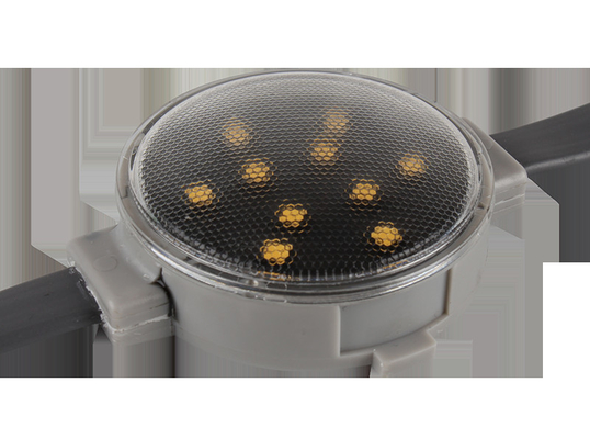 Dostosowane oświetlenie punktowe LED IP67 2W 24V 50mm RGBW na zewnątrz