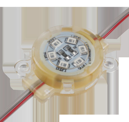 Outdoor Single Color 30mm LED Point Light  IP67 Waterproof 0.6W 12V 30mm PC Body