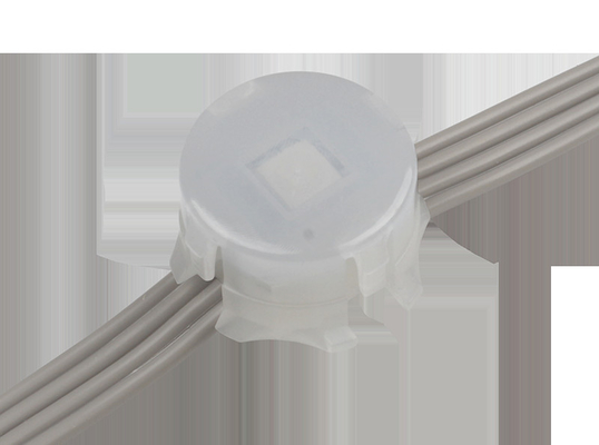 SMD5050 Zewnętrzne światło punktowe LED RGB Kąt świecenia 120 stopni 0,3 W DC12V PC Korpus
