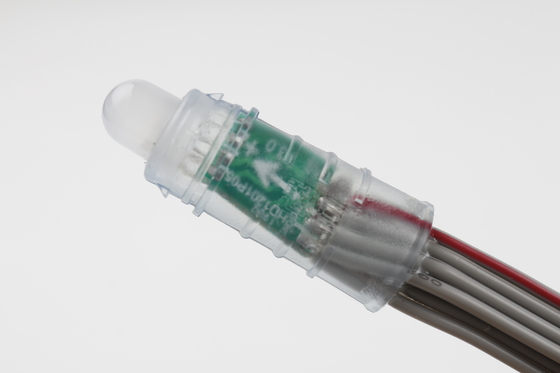 Zewnętrzna wodoodporna 12MM LED Pixel Light IP67 0,3W 5V RGB