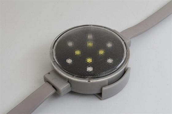 Miracle Bean Wodoodporna lampa punktowa LED IP67 DC24V 2W 6RGB + 4W SMD3535