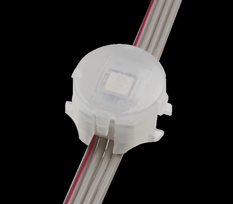 Zewnętrzny IP67 0,3 W DMX512 Smd5050 DC12V 20 mm RGB Point LED Light Miracle Bean