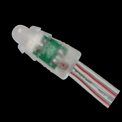 Zewnętrzne światło pikselowe LED 0,3 W DC12V 12 mm DMX512 RGB IP67 Wodoodporne