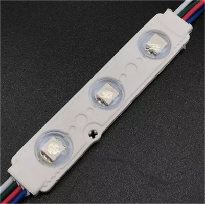 Miracle Bean IP65 RGB Wodoodporny moduł oświetleniowy LED 65 * 16 MM 0,72 W SMD2835 DC12V