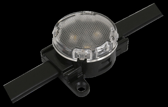 DMX512 IP67 Inteligentne RGB Wodoodporne oświetlenie punktowe LED DC24V 0,75 W 30 mm SMD3535