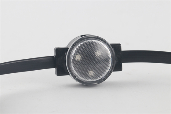 Wodoodporna RGB LED Pixel Point Light IP67 0.75W DC12V SMD3535 30mm 30000H RGB