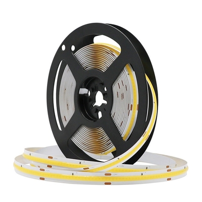 IP20 High Density 24v 10W CRI90 Bez kropek Elastyczna taśma LED Cob do dekoracji wnętrz