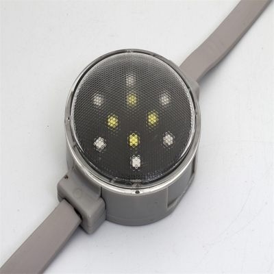 Dekoracja zewnętrzna 2W Smd3535 DMX512 DC24V 50mm punktowe światło LED IP67 RGBW