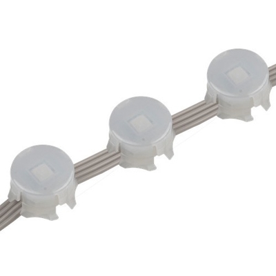 Miracle Bean IP67 Wodoodporna punktowa dioda LED 0,3 W DMX512 Smd5050 DC5V 20 mm RGB