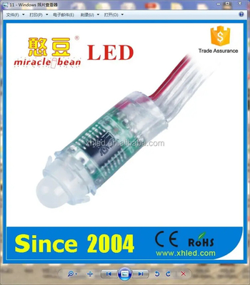 DC5V 12mm wodoodporne światło pikselowe LED WS28110.3W RGB Pixel LED o profesjonalnej jakości