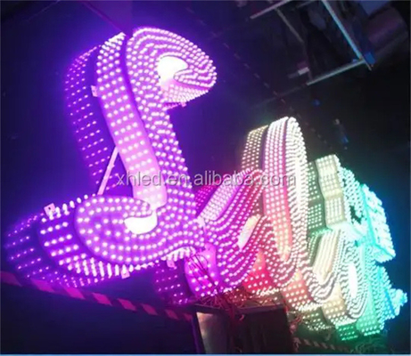 WS2811 RGB Pixel LED String Lights 5V 12V Programowalny 12mm Inteligentny kolorowy piksel LED