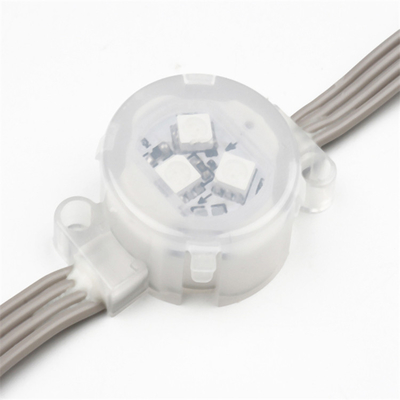 Smd5050 DC12V 30mm DMX512 RGBW Punktowa dioda LED Wodoodporna IP67 0,75W