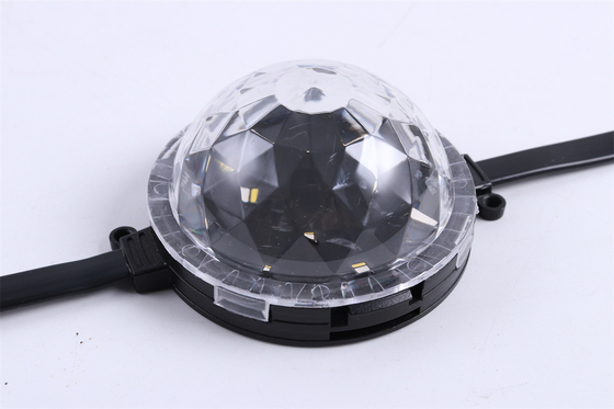 DMX512 Wodoodporna zewnętrzna lampa punktowa LED RGB Pixel 80 mm DC24V