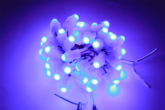 Średnica 12 mm DMX512 Pełnokolorowe wodoodporne światło pikselowe LED DC5V Led Light