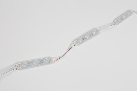 RGB Full Color 1.2w 12v Outdoors IP67 Waterproof 2835 3LED SMD Injection LED Module For Advertising