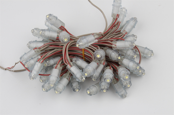 Wysoka jasność DC12V Jednokolorowe zewnętrzne światło pikselowe LED IP67 SMD2025