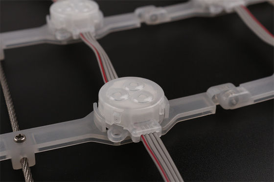 Ekran IP65 RGB 30mm LED Mesh Ekran zewnętrzny wodoodporny Reklamy Ekran LED