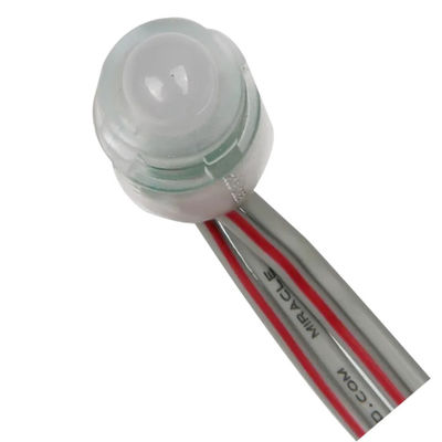 Jednokolorowe światła pixelów LED 0.2W DC12V IP67 9mm Woda wodoodporna na zewnątrz